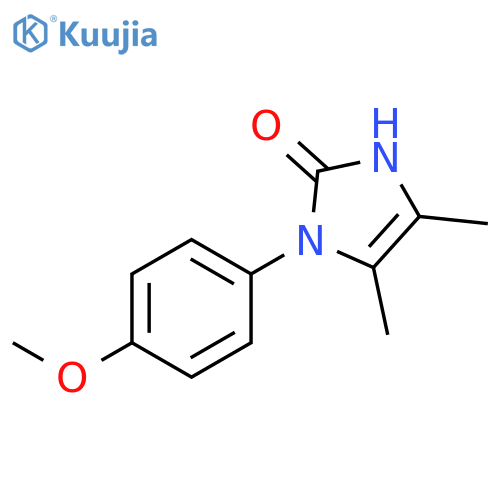 1,3-dihydro-1-(4-methoxyphenyl)-4,5-dimethyl-2H-Imidazol-2-one structure