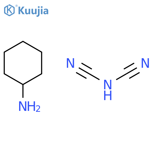 Cyanocyanamide;cyclohexanamine structure