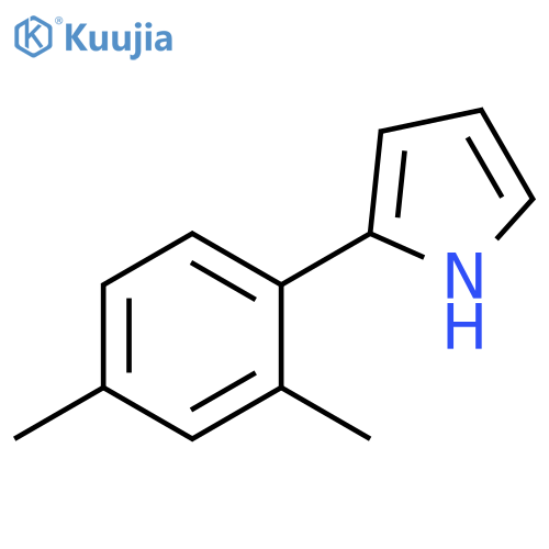 2-(2,4-Dimethylphenyl)pyrrole structure