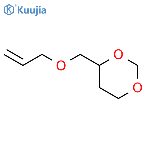 1,3-Dioxane, 4-[(2-propenyloxy)methyl]- structure