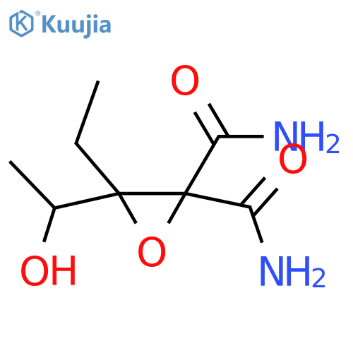 Pentonic acid,2-C-(aminocarbonyl)-2,3-anhydro-5-deoxy-3-C-ethyl-, methyl ester (9CI) structure