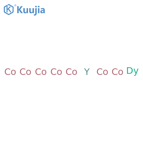 Cobalt, compd. with dysprosium and yttrium (7:1:1) structure