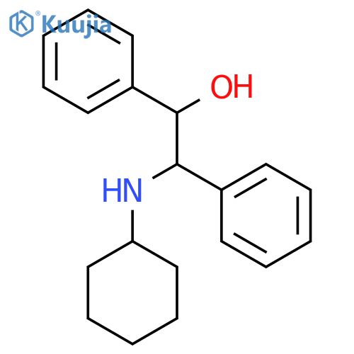 (1S,2R)-2-(Cyclohexylamino)-1,2-diphenylethanol structure