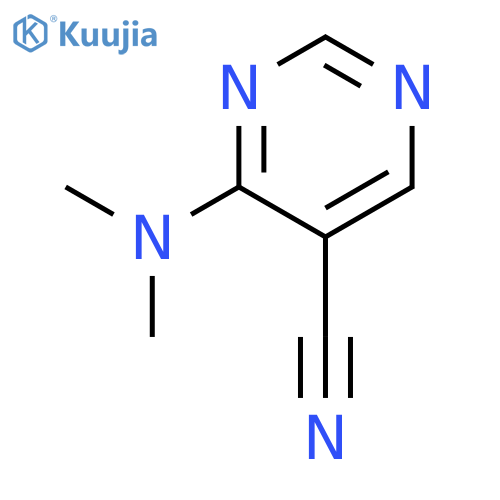 5-Pyrimidinecarbonitrile,4-(dimethylamino)- structure