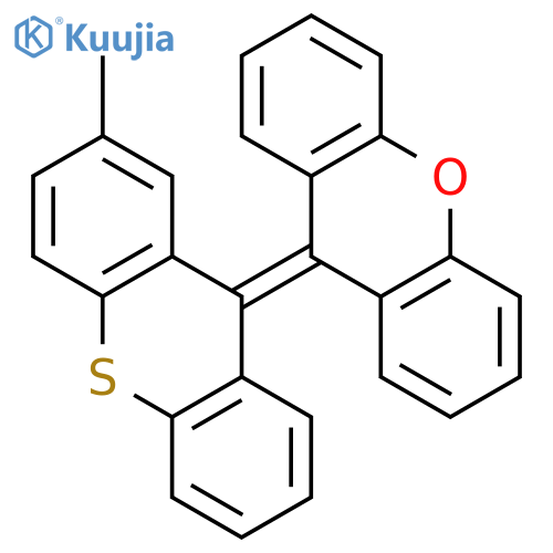 9H-Xanthene, 9-(2-methyl-9H-thioxanthen-9-ylidene)- structure