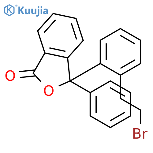 1(3H)-Isobenzofuranone, 3-[(2-bromoethyl)phenyl]-3-phenyl- structure