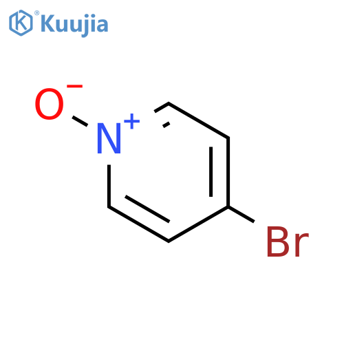 4-Bromopyridine N-Oxide structure