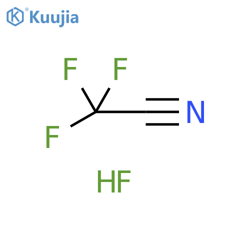 Acetonitrile, trifluoro-, hydrofluoride structure