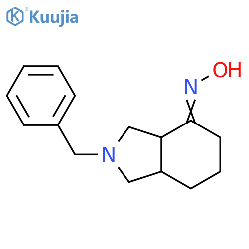 N-(2-benzyl-octahydro-1H-isoindol-4-ylidene)hydroxylamine structure
