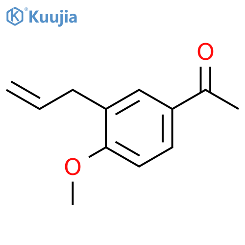 Ethanone, 1-[4-methoxy-3-(2-propenyl)phenyl]- structure