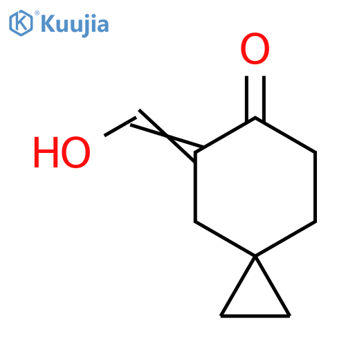 5-(hydroxymethylidene)spiro2.5octan-6-one structure