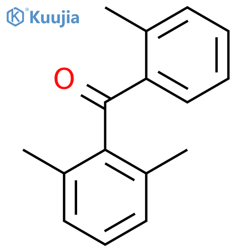 (2,6-Dimethylphenyl)(2-methylphenyl)methanone structure