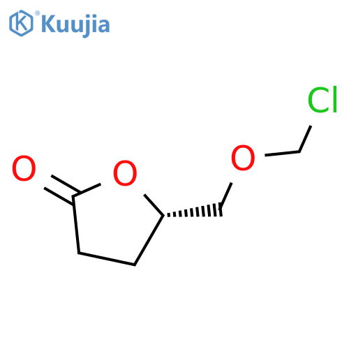 2(3H)-Furanone, 5-[(chloromethoxy)methyl]dihydro-, (S)- structure