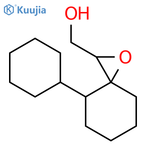 1-Oxaspiro[2.5]octane-2-methanol, 4-cyclohexyl- structure