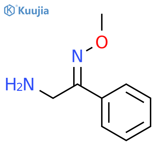 ETHANONE, 2-AMINO-1-PHENYL-, O-METHYLOXIME, (E)- structure