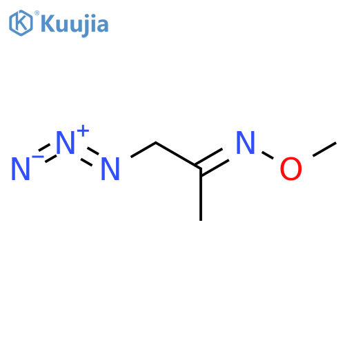 2-Propanone, 1-azido-, O-methyloxime, (E)- (9CI) structure