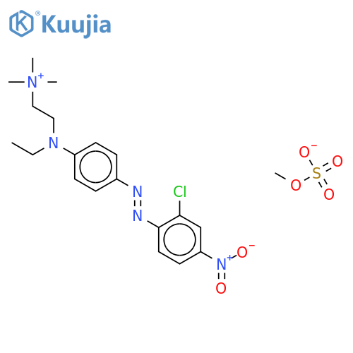 2-[4-[(2-chloro-4-nitrophenyl)diazenyl]-n-ethylanilino]ethyl-trimethylazanium;methyl Sulfate structure