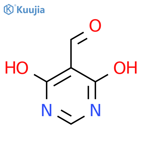 4,6-dihydroxypyrimidine-5-carbaldehyde structure