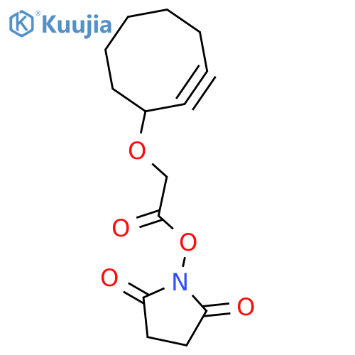 Cyclooctyne-O-NHS ester structure