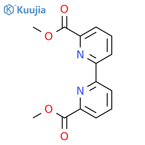 Dimethyl 2,2'-bipyridine-6,6'-dicarboxylate structure