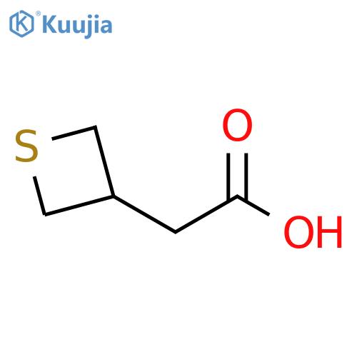 2-(thietan-3-yl)acetic acid structure