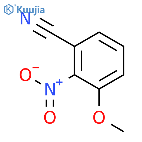 3-Methoxy-2-nitrobenzonitrile structure