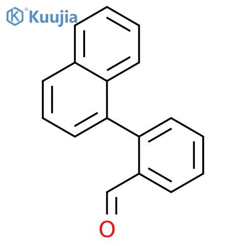 2-(1-Naphthalenyl)benzaldehyde structure