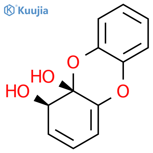 Dibenzo[b,e][1,4]dioxin-1,10a(1H)-diol, cis- structure