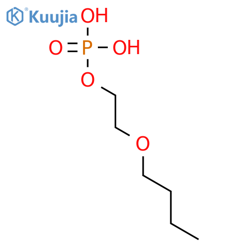 2-Butoxyethyl Phosphate structure