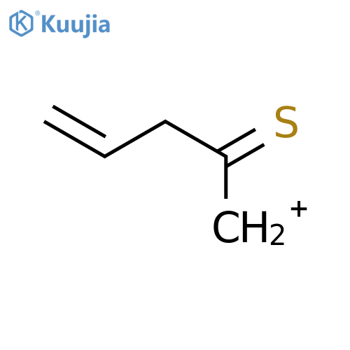 4-Pentenylium, 2-thioxo- structure
