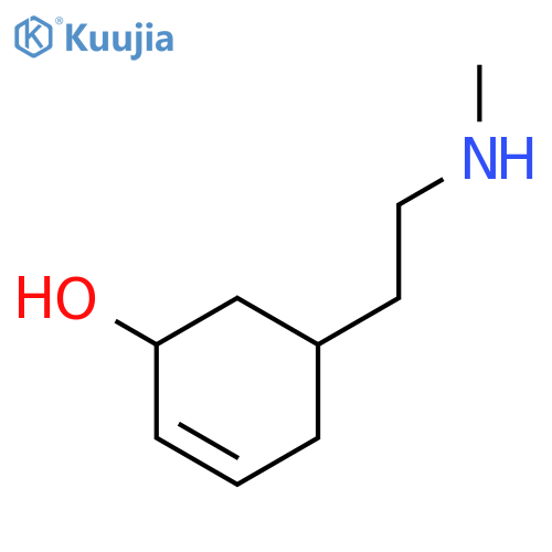 2-Cyclohexen-1-ol, 5-[2-(methylamino)ethyl]- structure