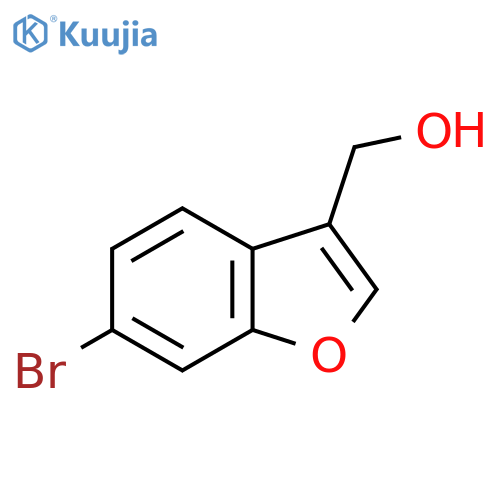 (6-Bromobenzofuran-3-YL)methanol structure