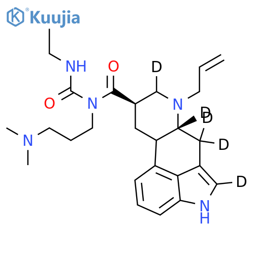 Cabergoline-d5 structure