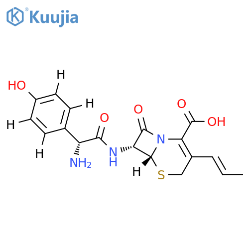 Cefprozil-d4 (E/Z mixture) structure