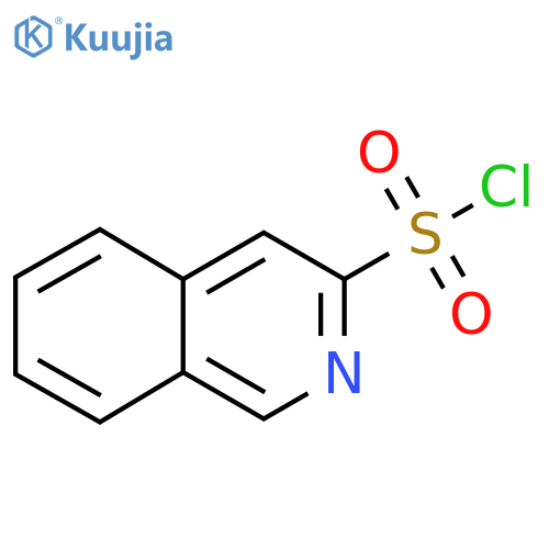 Isoquinoline-3-sulfonyl chloride structure
