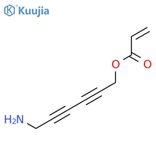 2-Propenoic acid, 6-amino-2,4-hexadiynyl ester structure