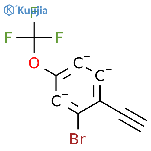 2-Bromo-4-(trifluoromethoxy)phenylacetylene structure