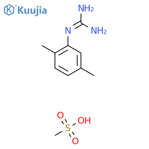 N-(2,5-Dimethylphenyl)guanidine methanesulfonate structure