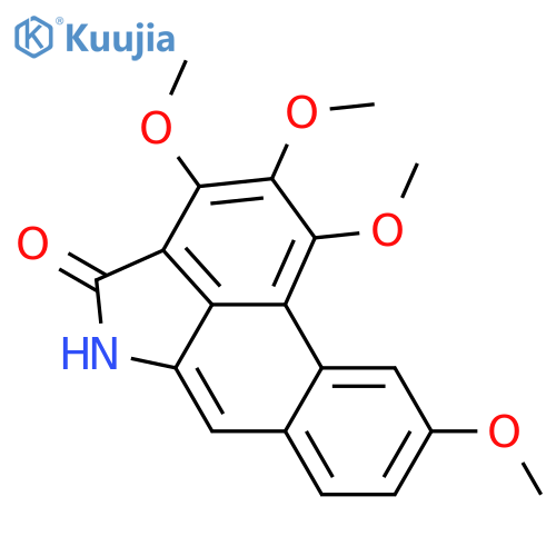1,2,3,9-Tetrahydroxydibenz[cd,f]indol-4(5H)-one; Tetra-Me ether structure