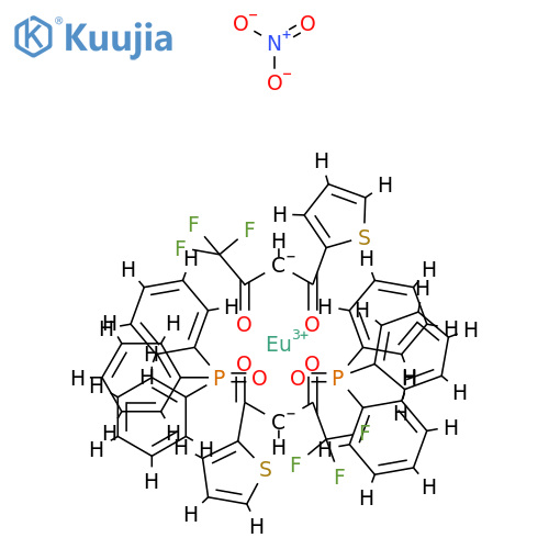 Eu(TTA)2NO3(TPPO)2 structure