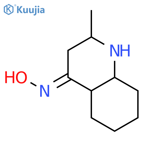 4(1H)-Quinolinone, octahydro-2-methyl-, oxime structure
