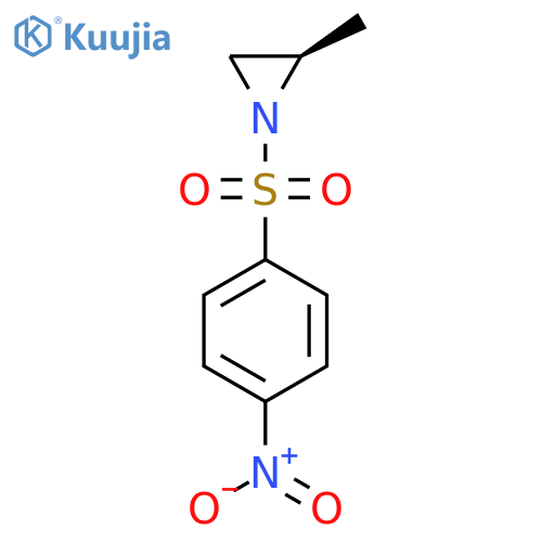 (R)-2-Methyl-1-((4-nitrophenyl)sulfonyl)aziridine structure