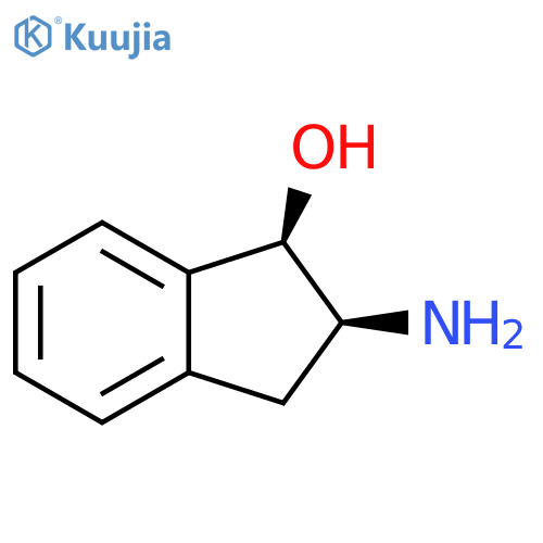 (1R,2S)-2-Amino-2,3-dihydro-1H-inden-1-ol structure