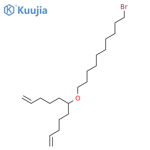 1,10-UNDECADIENE, 6-[(10-BROMODECYL)OXY]- structure