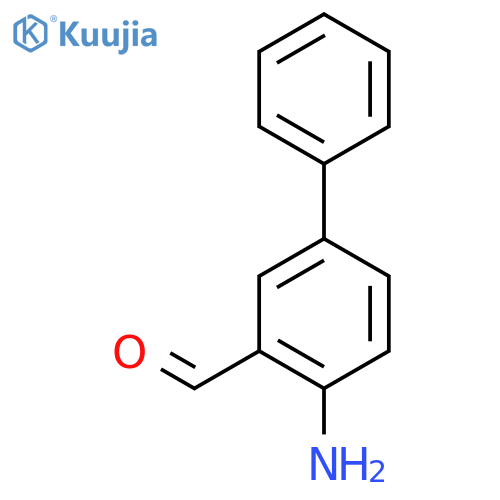 4-aMino-[1,1'-biphenyl]-3-carbaldehyde structure