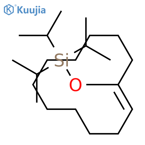 Silane, (1-cyclododecen-1-yloxy)tris(1-methylethyl)- structure