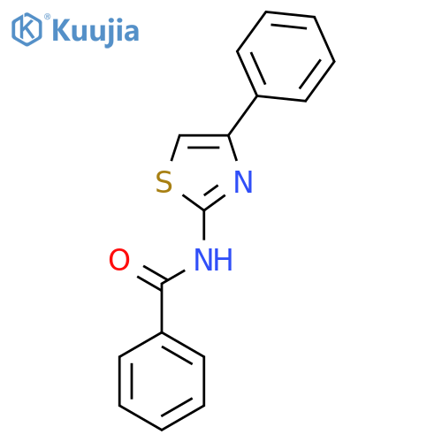 N-(4-phenyl-1,3-thiazol-2-yl)benzamide structure