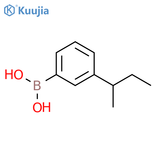 3-(SEC-BUTYL)PHENYLBORONIC ACID structure