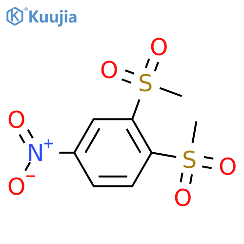 1,2-Dimethanesulfonyl-4-nitrobenzene structure