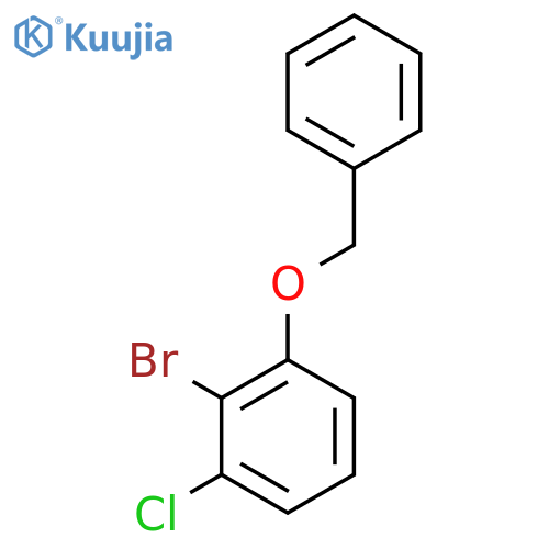 1-(Benzyloxy)-2-bromo-3-chlorobenzene structure